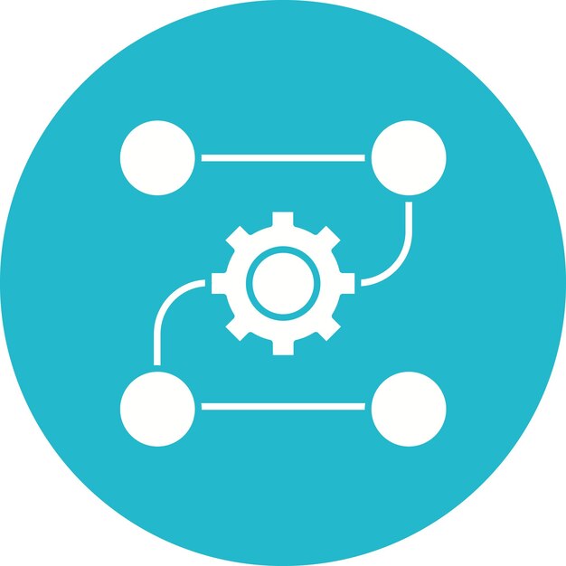 Pattern System Vector Illustration Style