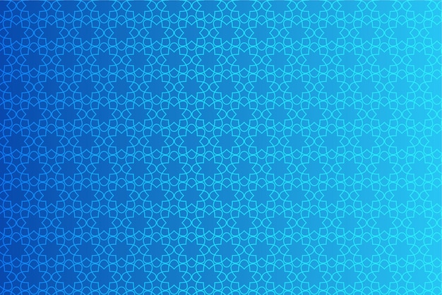 Pattern with geometric elements in blue tones Abstract gradient background
