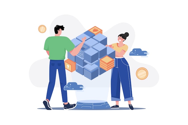 People Developing A Blockchain Network