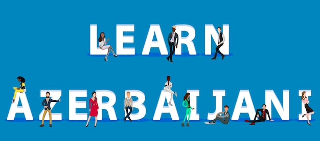 People on Learn Azerbaijani for Web Mobile App