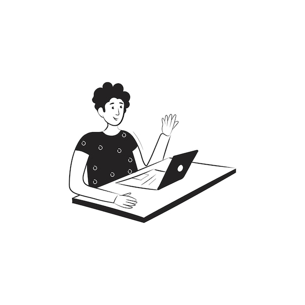 peoples work with vector coloring elements element