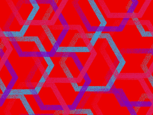 perforated hexagon geometric seamless vector pattern gradient d