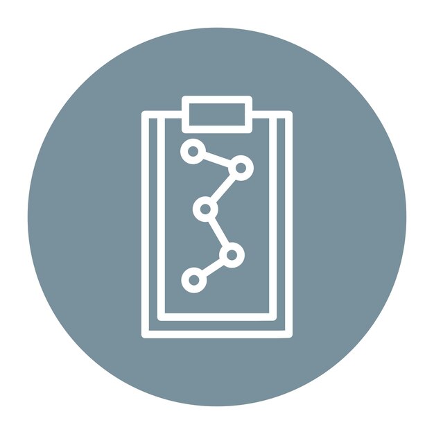 performance metrics icon vector image can be used for business audit