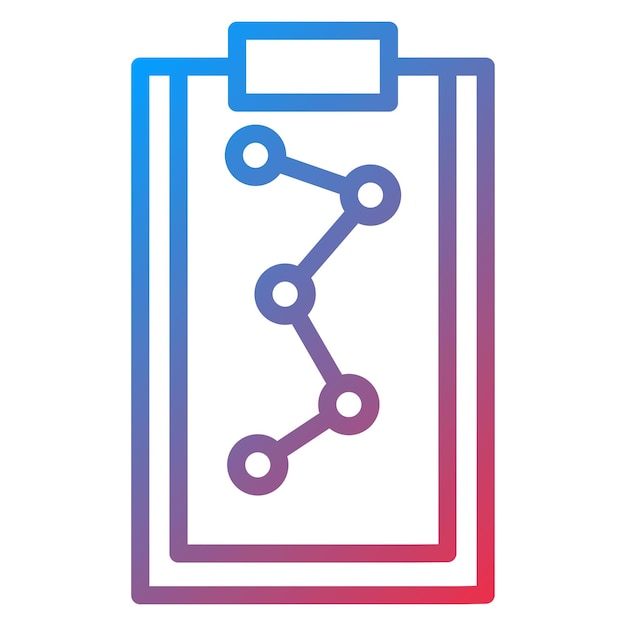 performance metrics icon vector image can be used for business audit