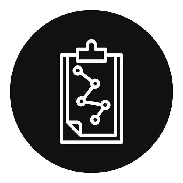 performance metrics icon vector image can be used for project assesment