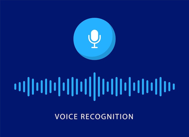 Personal voice assistant Voice recognition Sound waves and microphone button