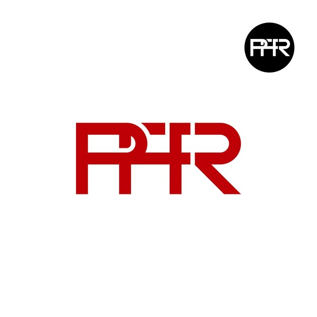 PFR Logo Letter Monogram Design