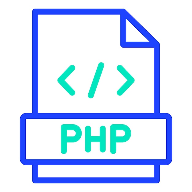 Php Vector Icon Design Illustration