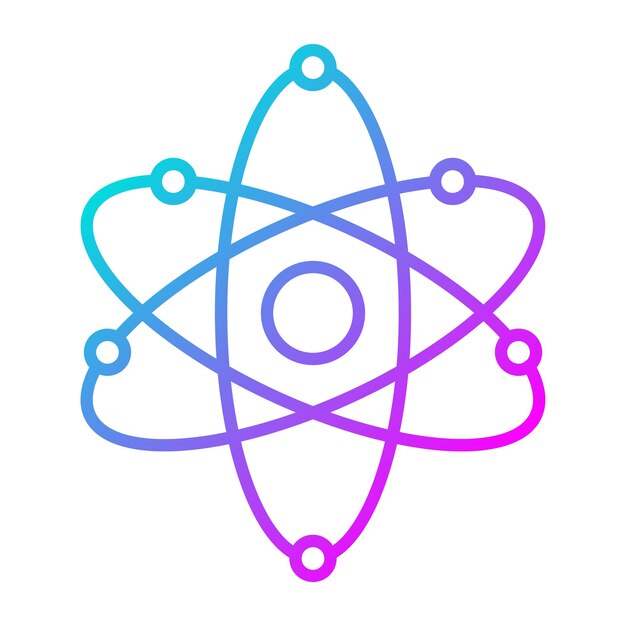 Physics vector icon Can be used for Learning iconset