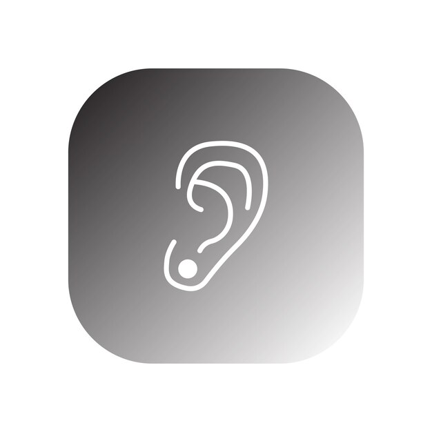 piercing icon vector
