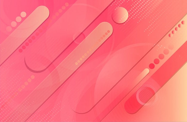 pink abstract gradient geometric shape background
