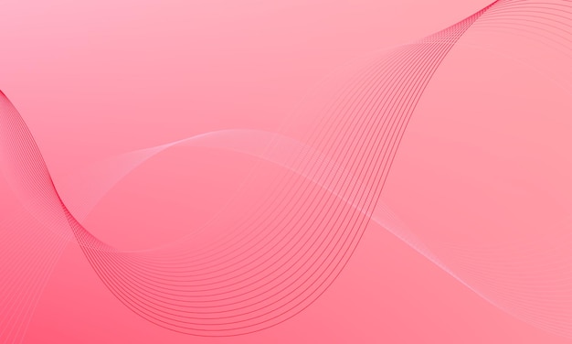 pink abstract wave pattern background