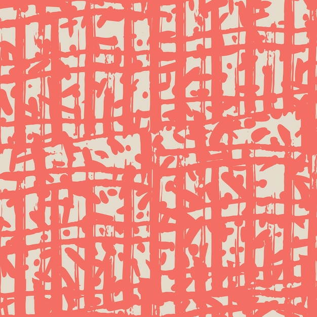 Pink and Beige tie dye seamless pattern.  Shibori seamless print. Watercolor hand drawn batik.  Handmade watercolour shirt tie dye pattern. Japan traditional tile. Salmon and White shibori.