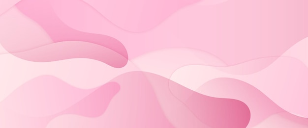 Pink and white vector abstract banner with simple geometric shapes For cover design book design poster cd cover flyer website backgrounds or advertising