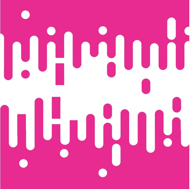 Pink Dripping Ink Isolated Background