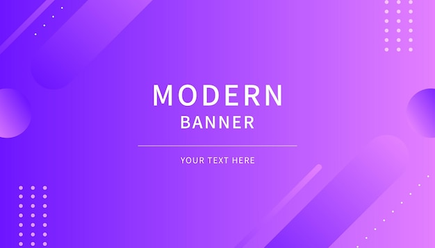 Pink purple gradient background with geometric shape