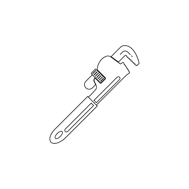 Pipe wrench icon