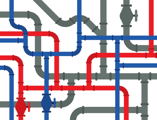Pipes, industrial background