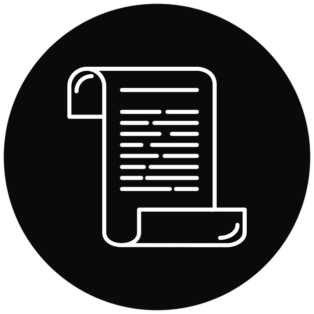 Pirate Scroll icon vector image Can be used for Pirate