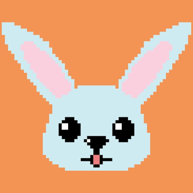 Pixel vector anthropomorphic animals