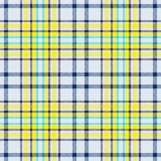 Plaid-kuvioinen saumaton kuvio Ruudullinen kangaskuvio Vektori tekstiiliprintti
