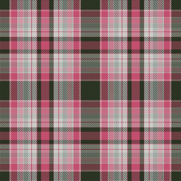 Plaid pattern seamless. Check fabric texture. Stripe square background. Vector textile design tartan.