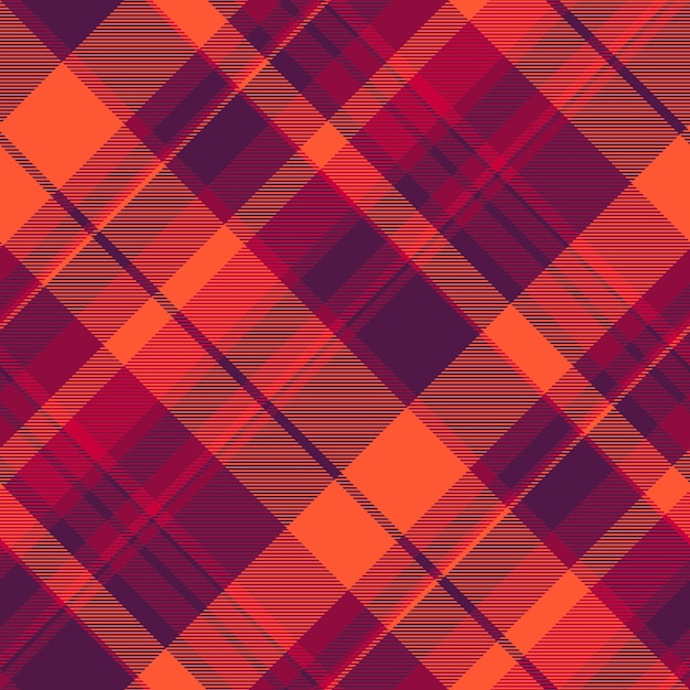 plaid textile check of texture background seamless with a pattern fabric vector tartan