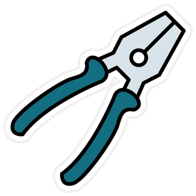 Pliers icon vector image Can be used for Construction Tools
