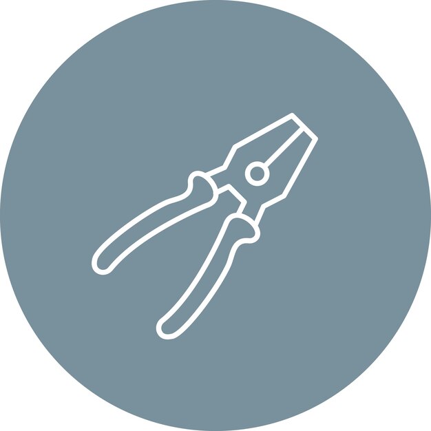 Pliers icon vector image Can be used for Construction Tools
