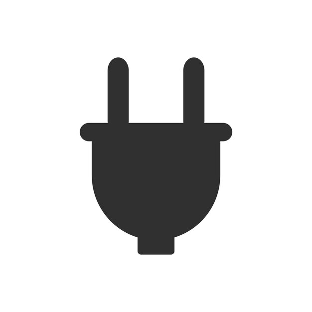 plug icon design vector template simple and modern