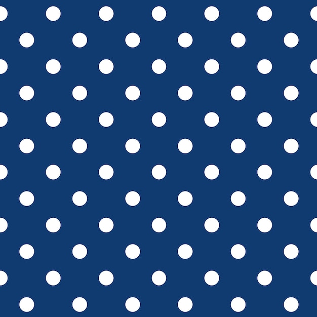 Polka dot Navy blue seamless pattern texture