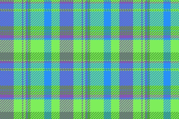post tartan pattern plaid advertising seamless check vector funky background texture textile fabric in green and cyan colors