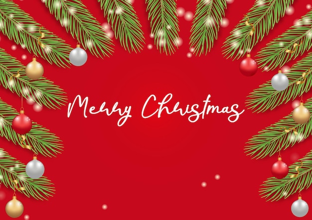 Postcard Merry Christmas