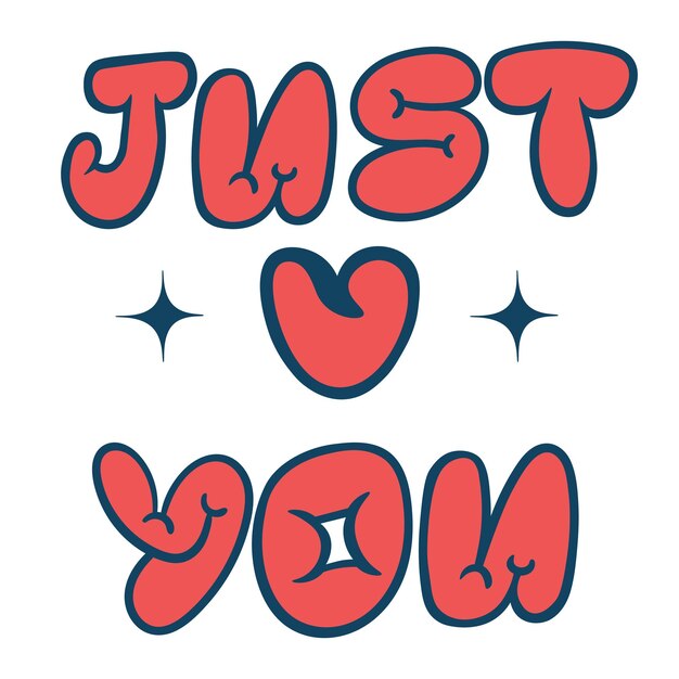poster congratulations on valentine's day. illustration with text. vector objects for design