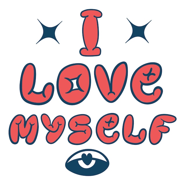 poster congratulations on valentine's day. illustration with text. vector objects for design