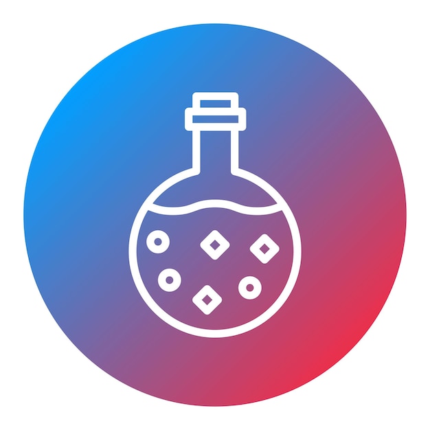 Potion icon vector image Can be used for Fairytale