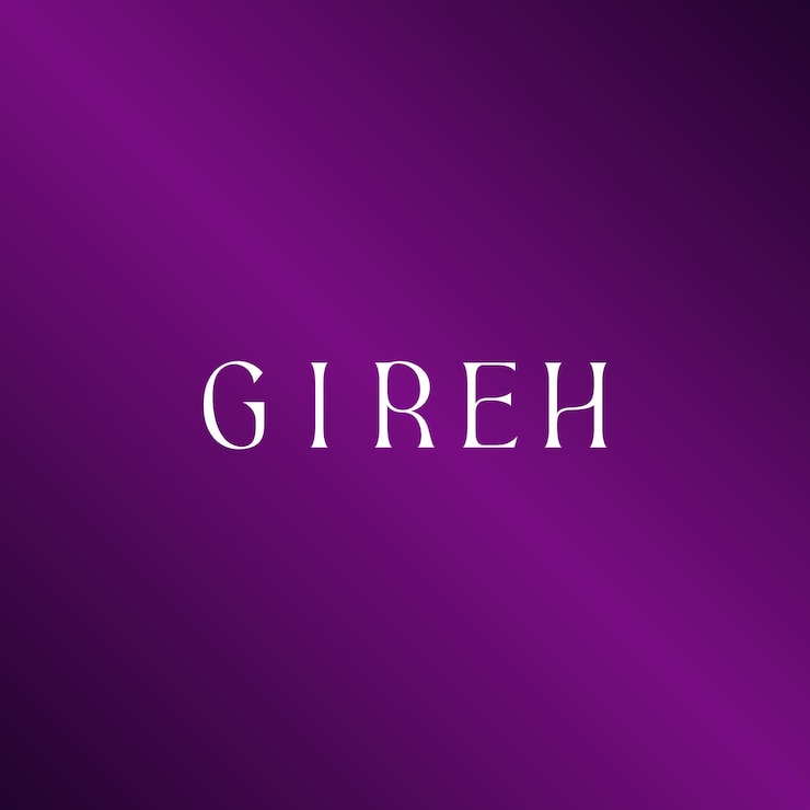 Vektori premium g gireh fashion brand logo design earth shohag