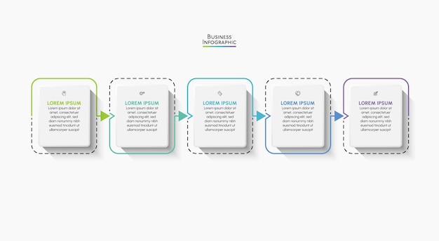 presentation business infographic template