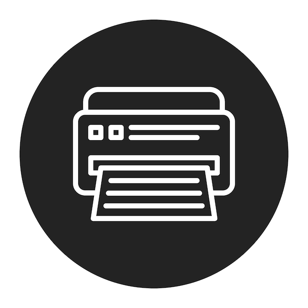 Print Head icon vector image Can be used for 3d Printing