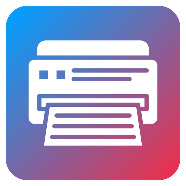 Print Head icon vector image Can be used for 3d Printing