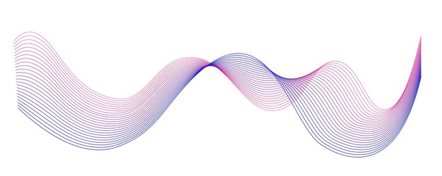 PrinWave Element design vector image for graphic design decoration or backdrop designt