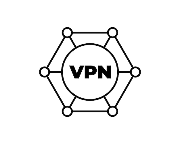 Private network icon Trendy flat vector Private network icon on white background from Internet Security and Networking collection vector illustration can be use for web and mobile eps10