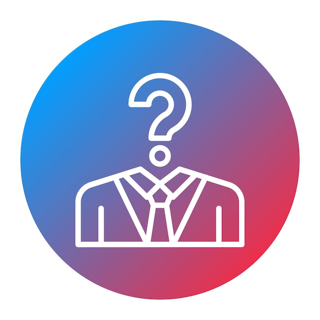 problem icon vector image can be used for business disruption