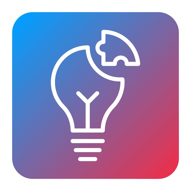 Problem solving icon vector image Can be used for Thought Leadership