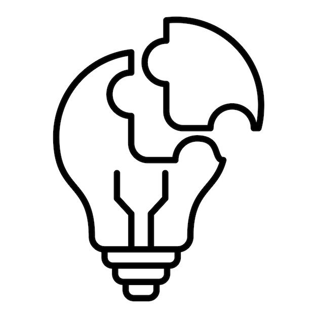 Problem Solving Line Illustration