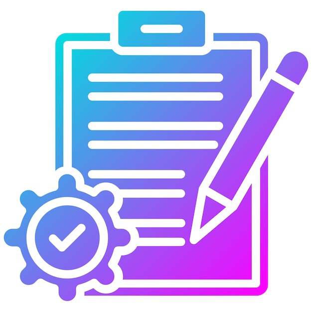 Process Documentation vector icon Can be used for Quality Assurance iconset
