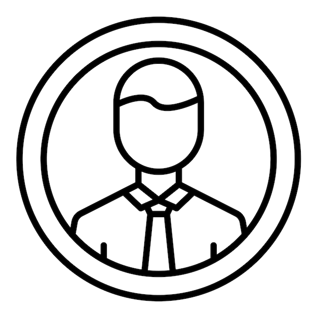 Profile Line Illustration