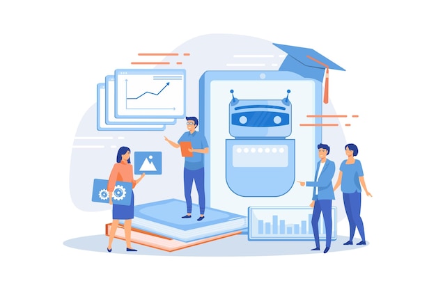 Programmers with charts make chatbot learn data from past results. Chatbot self learning,
