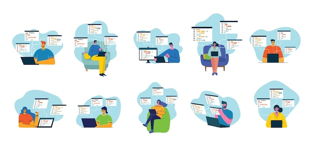 Programming and coding people