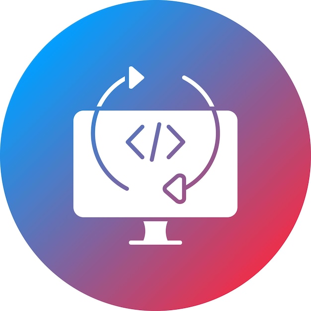 Programming Cycle icon vector image Can be used for Computer Programming